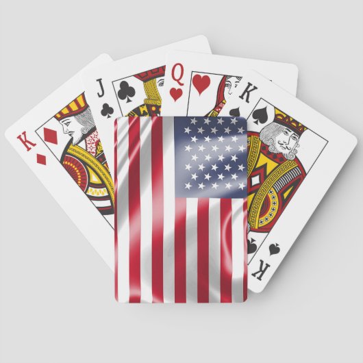 Jeu De Cartes Drapeau USA pour Poker Jouer Cartes (dos)