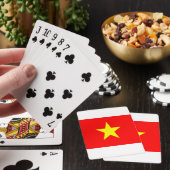 Jeu De Cartes drapeau vietnam (In Situ)