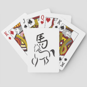 Jeu De Cartes Drawing de Horse