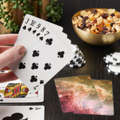 Jeu De Cartes Dreamy Rose Orange Ombre Belle Nebula (In Situ)