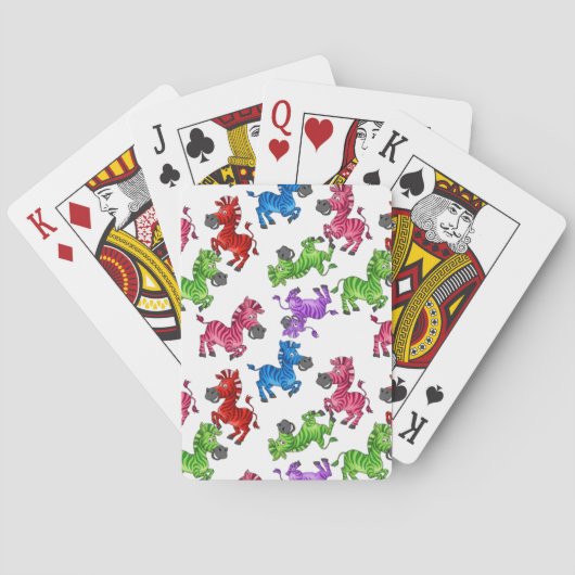 Jeu De Cartes Dreamy Zebra World (dos)