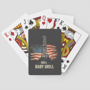 Jeu De Cartes Drill Baby Drill American Trump Energy Economy