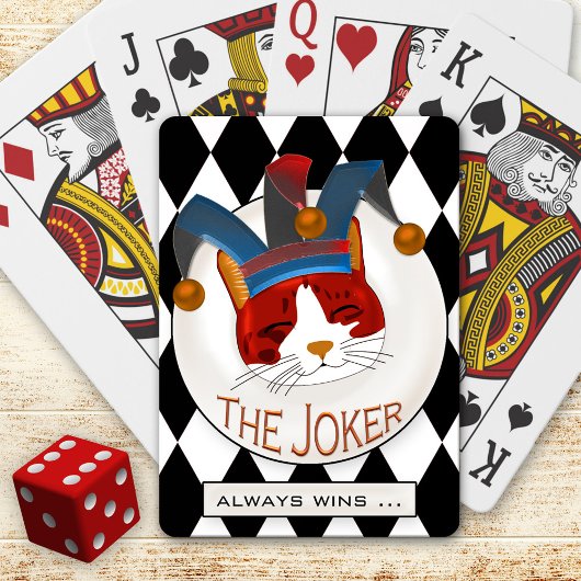 Jeu De Cartes Drôle Chat Joker Jouer Cartes Deck