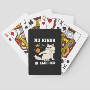 Jeu De Cartes Drôle Pas de Rois en Amérique Style Rétro Classiqu