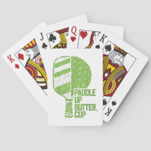 Jeu De Cartes Drôle Pickleball Paddle Up Butter Cup