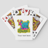 Jeu De Cartes Drôle recyclage Cartoon (dos)