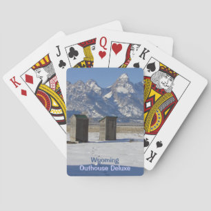 Jeu De Cartes Drôle Wyoming Outhouse Deluxe