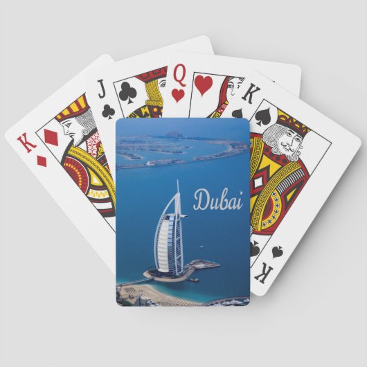 Jeu De Cartes Dubaï Émirats arabes unis Burj Al Arab (dos)