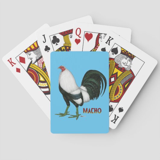Jeu De Cartes Duckwing Gamecock (dos)