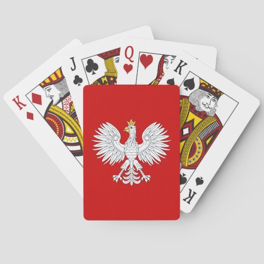 Jeu De Cartes Eagle polonais (dos)