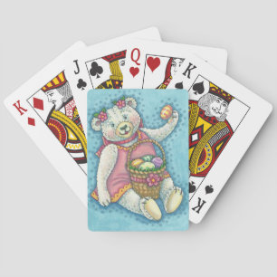 Jeu De Cartes EASTER EGG TEDDY BEAR JOUER CARTES Poker