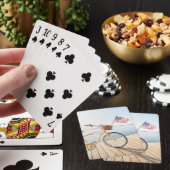 Jeu De Cartes Eau au bord du lac (In Situ)