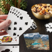 Jeu De Cartes Eau | Blue Moon Lake, Chine (In Situ)