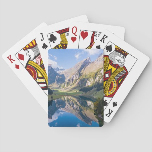 Jeu De Cartes Eau | Lac Alpsee Suisse (dos)