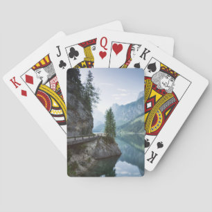 Jeu De Cartes Eau   Lac Gosau Salzkammergut Autriche