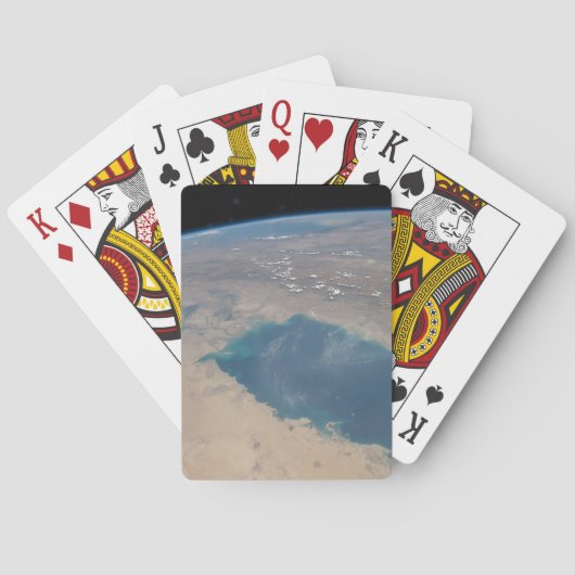 Jeu De Cartes Eaux Bleues Tropicales Du Golfe Persique. (dos)