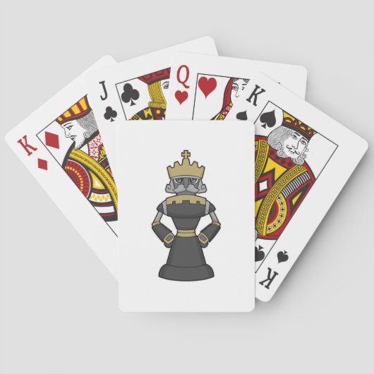 Jeu De Cartes Échecs King Crown Chess (dos)