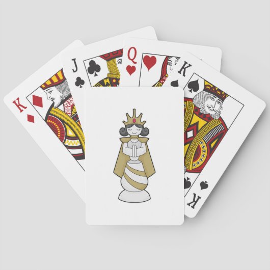 Jeu De Cartes Échecs Queen Crown Chess (dos)