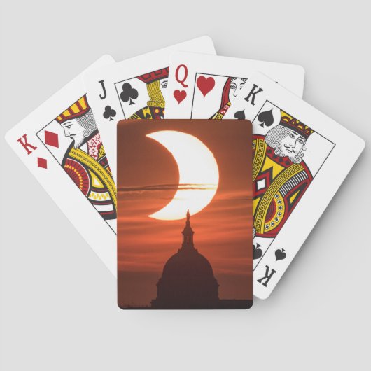 Jeu De Cartes Éclipse solaire 2021 (dos)
