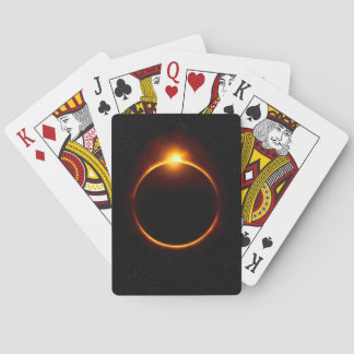 Jeu De Cartes Éclipse solaire Sun foncé et lune
