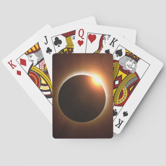 Jeu De Cartes Éclipse solaire totale (dos)