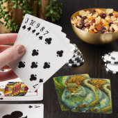 Jeu De Cartes Écureuil impressionniste dans le feuillage foresti (In Situ)
