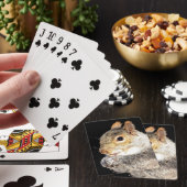 Jeu De Cartes Écureuil mangeant une noix (In Situ)