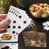 Jeu De Cartes Écureuils à houblon (In Situ)