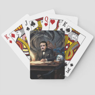 Jeu De Cartes Edgar A. Poe composant Le Corbeau dans des rêves g