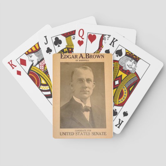 Jeu De Cartes Edgar Alan Brown (dos)
