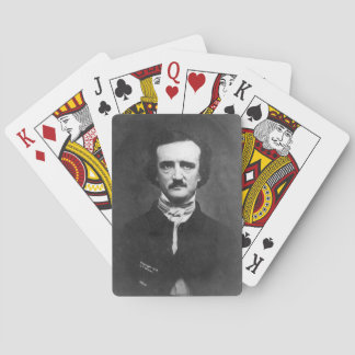 Jeu De Cartes Edgar Allan Poe Jouant Aux Cartes
