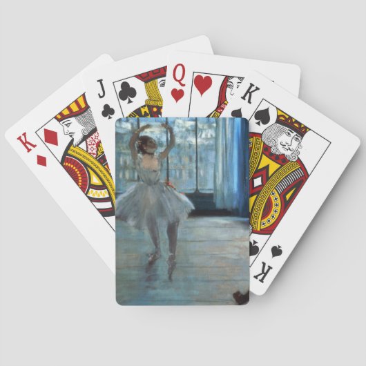 Jeu De Cartes Edgar Degas | Danseur devant une fenêtre (dos)