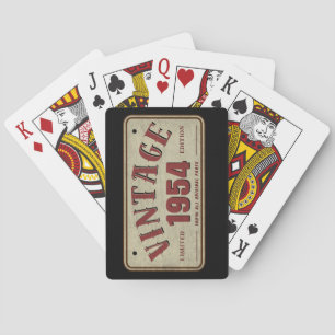 Jeu De Cartes Édition limitée vintage 1954, toutes pièces d'orig