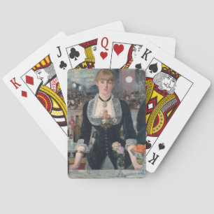Jeu De Cartes Edouard Manet's A Bar