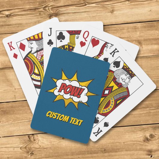 Jeu De Cartes Effet audio comique Pow