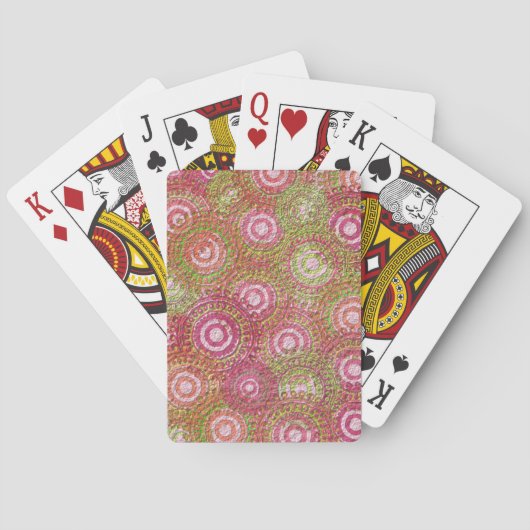 Jeu De Cartes Effet Papier de rebut (dos)