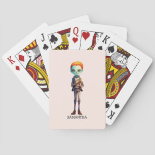 Jeu De Cartes Éffrayant, mais joli Zombie Kid - Adorable Macabre