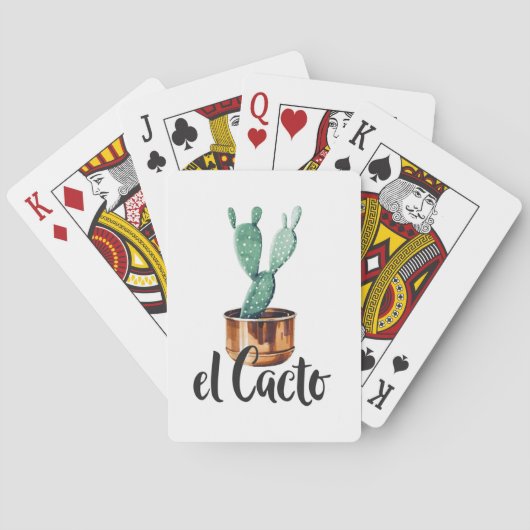 Jeu De Cartes El Cactus (dos)