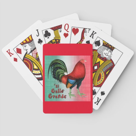Jeu De Cartes El Gallo Grande (dos)