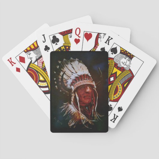 Jeu De Cartes "El Reno Chief" Classic Playing Cards (dos)