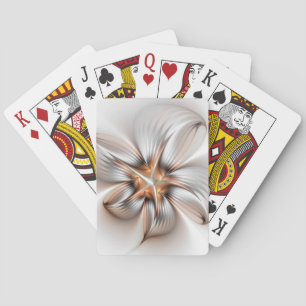 Jeu De Cartes Élégance florale Art Abstrait fractal moderne