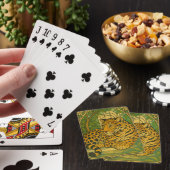 Jeu De Cartes Élégance stylisée de la jungle (In Situ)