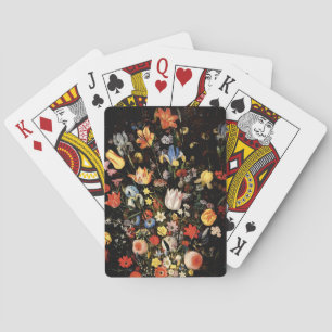 Jeu De Cartes Élégant floral