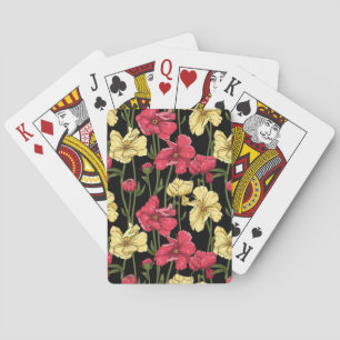 Jeu De Cartes Élégant motif floral 2