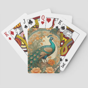 Jeu De Cartes Élégant Peacock Jouer Cartes