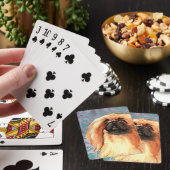 Jeu De Cartes Elégant Pekingese (In Situ)
