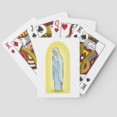 Jeu De Cartes Elegant Virgin Mary Catholic Religious (dos)