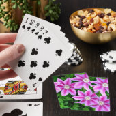 Jeu De Cartes Élégante végétation boho rose (In Situ)