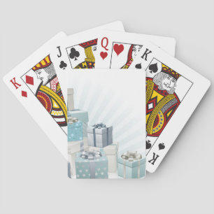 Jeu De Cartes Élément de coin cadeaux de Noël