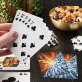 Jeu De Cartes Élémentaire de feu et de glace dynamique  (In Situ)